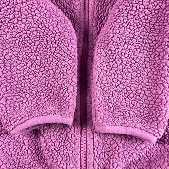 The North Face Sweatshirt Kids Girls 4 Pink Faded Campshire Bear Full Zip Hoodie - Picture 4 of 15